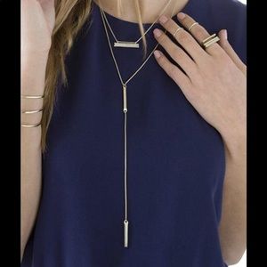 Kendra Scott Shelton Necklace in Rose Gold